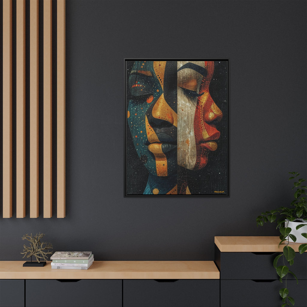 DIVIDED HARMONY: A DUAL PORTRAIT