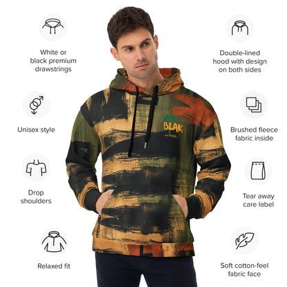 Primitive Echoes African All over Print Hoodie