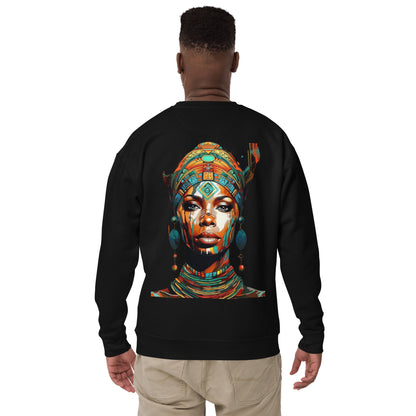 African Cultural Queen Premium Jumper