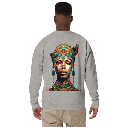 African Cultural Queen Premium Jumper